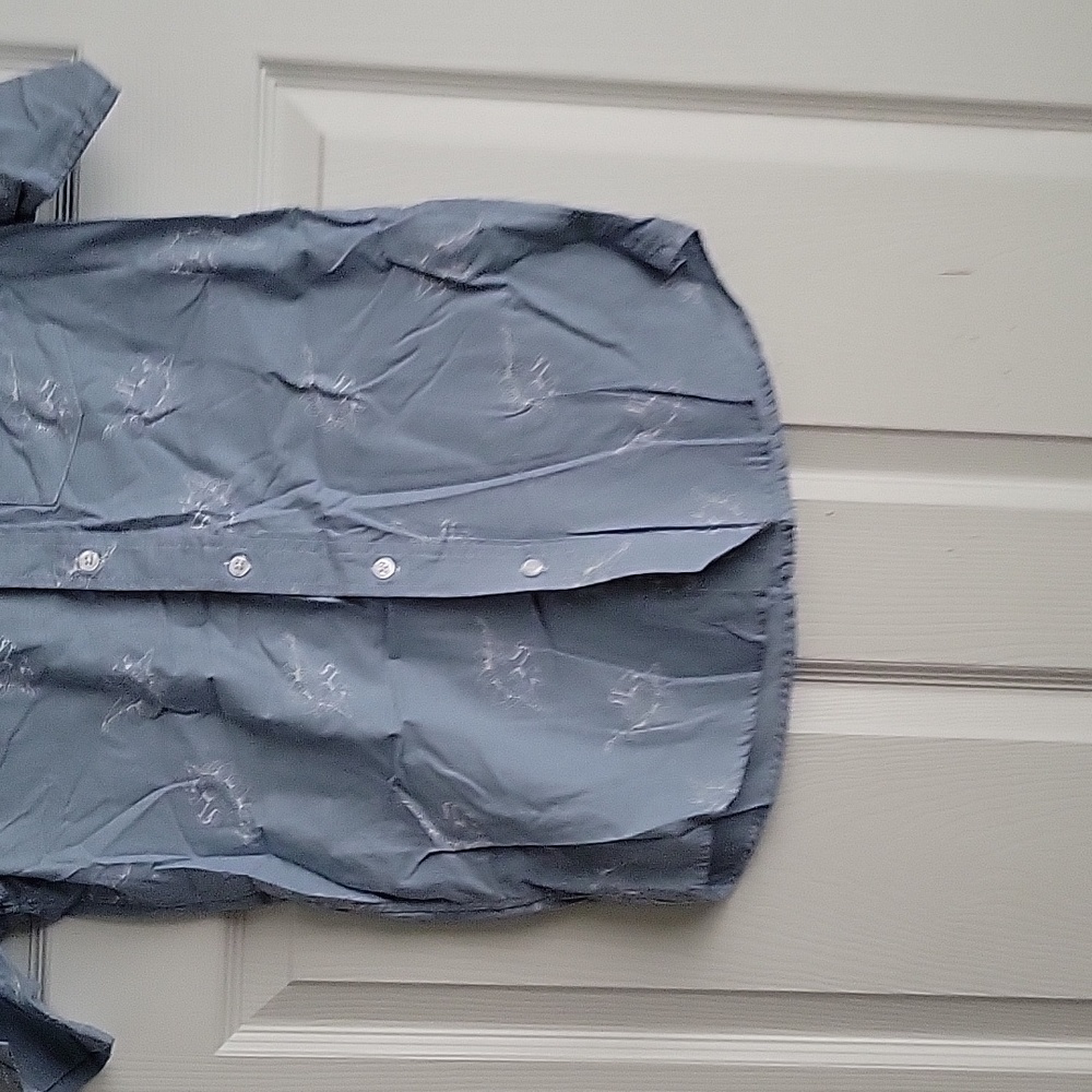 Cat & Jack Boy's Button Up Short Sleeve Shirt - Picture 2 of 11